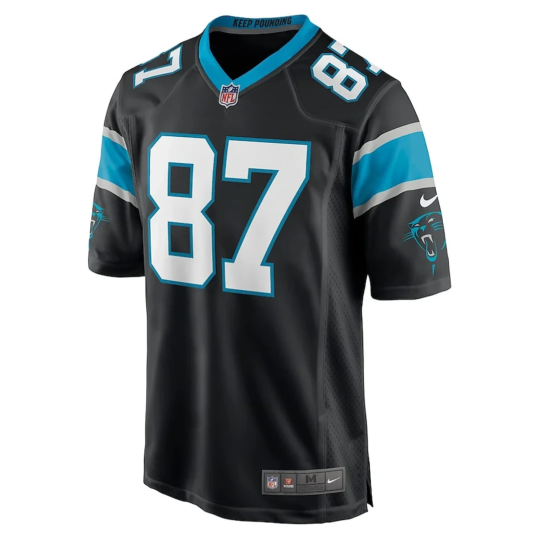 Zennovawear Muhsin Muhammad 87 Carolina Panthers Men Retired Jersey - Black