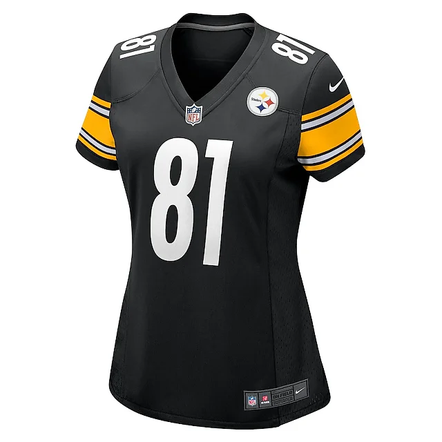 Zennovawear MyCole Pruitt 81 Pittsburgh Steelers Women's Game Jersey - Black