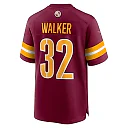 Zennovawear Mykal Walker 32 Washington Commanders Game Men Jersey - Burgundy