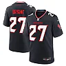 Zennovawear Myles Bryant 27 Houston Texans Team Game Men Jersey - Navy