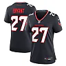 Zennovawear Myles Bryant 27 Houston Texans Women's Team Game Jersey - Navy