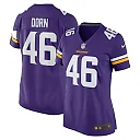 Zennovawear Myles Dorn 46 Minnesota Vikings Women Game Jersey - Purple