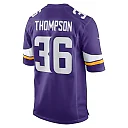 Zennovawear NaJee Thompson 36 Minnesota Vikings Game Men Jersey - Purple