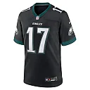 Zennovawear Nakobe Dean 17 Philadelphia Eagles Alternate Game Men Jersey - Black