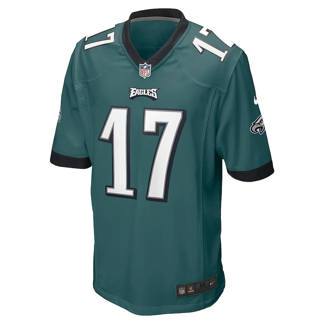 Zennovawear Nakobe Dean 17 Philadelphia Eagles Men Game Jersey - Green