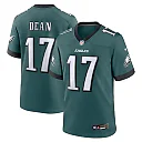 Zennovawear Nakobe Dean 17 Philadelphia Eagles Team Game Men Jersey - Midnight Green