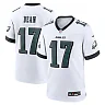 Zennovawear Nakobe Dean 17 Philadelphia Eagles White Game Men Jersey - White