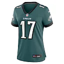 Zennovawear Nakobe Dean 17 Philadelphia Eagles Women's Team Game Jersey - Midnight Green