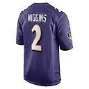 Zennovawear Nate Wiggins 2 Baltimore Ravens Player Game Jersey - Men