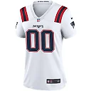 Zennovawear New England Patriots Women Custom Game Jersey - White