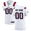 Zennovawear New England Patriots Women Custom Game Jersey - White