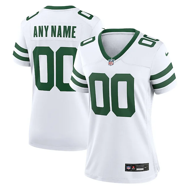 Zennovawear New York Jets Game Jersey Customized - Women, White