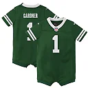 Zennovawear Ahmad Sauce Gardner New York Jets Newborn & Infant Game Romper Jersey - Legacy Green