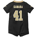 Zennovawear Alvin Kamara New Orleans Saints Newborn & Infant Romper Jersey - Black