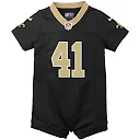Zennovawear Alvin Kamara New Orleans Saints Newborn & Infant Romper Jersey - Black