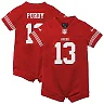 Zennovawear Brock Purdy San Francisco 49ers Newborn & Infant Game Romper Jersey - Scarlet