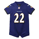 Zennovawear Derrick Henry Baltimore Ravens Newborn & Infant Game Romper Jersey - Purple