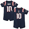 Zennovawear Drake Maye New England Patriots Newborn & Infant Game Romper Jersey - Navy