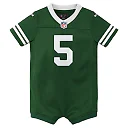 Zennovawear Garrett Wilson New York Jets Newborn & Infant Game Romper Jersey - Legacy Green