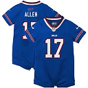 Zennovawear Josh Allen Buffalo Bills Newborn & Infant Romper Jersey - Royal