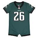 Zennovawear Saquon Barkley Philadelphia Eagles Newborn & Infant Game Romper Jersey - Midnight Green