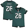 Zennovawear Saquon Barkley Philadelphia Eagles Newborn & Infant Game Romper Jersey - Midnight Green