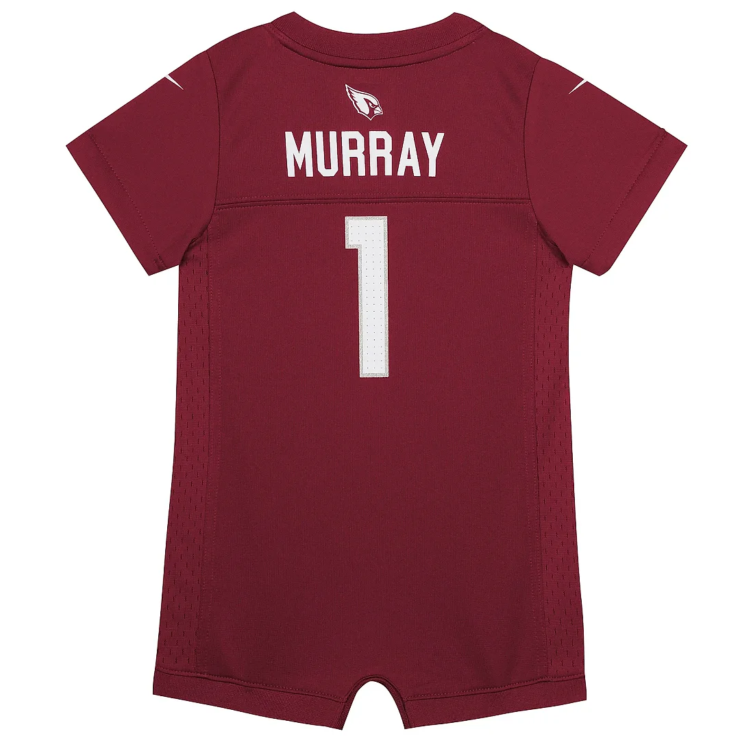 Zennovawear Newborn & Infant Arizona Cardinals Kyler Murray Cardinal Romper Jersey