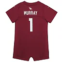 Zennovawear Newborn & Infant Arizona Cardinals Kyler Murray Cardinal Romper Jersey