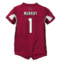 Zennovawear Newborn & Infant Arizona Cardinals Kyler Murray Cardinal Game Romper Jersey