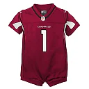 Zennovawear Newborn & Infant Arizona Cardinals Kyler Murray Cardinal Game Romper Jersey