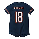 Zennovawear Newborn & Infant Chicago Bears Caleb Williams Navy Game Romper Jersey