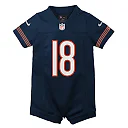 Zennovawear Newborn & Infant Chicago Bears Caleb Williams Navy Game Romper Jersey