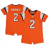 Zennovawear Newborn & Infant Denver Broncos Patrick Surtain II Orange Mile High Collection Game Romper Jersey