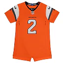 Zennovawear Newborn & Infant Denver Broncos Patrick Surtain II Orange Mile High Collection Game Romper Jersey