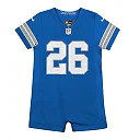 Zennovawear Newborn & Infant Detroit Lions Jahmyr Gibbs Blue Game Romper Jersey