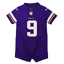 Zennovawear Newborn & Infant Minnesota Vikings J.J. McCarthy Purple Romper Game Jersey