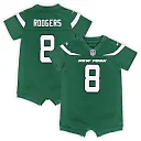 Zennovawear Newborn & Infant New York Jets Aaron Rodgers Green Game Romper Jersey