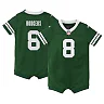 Zennovawear Newborn & Infant New York Jets Aaron Rodgers Legacy Green Game Romper Jersey