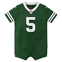 Zennovawear Newborn & Infant New York Jets Garrett Wilson Legacy Green Game Romper Jersey