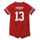 Zennovawear Newborn & Infant San Francisco 49ers Brock Purdy Scarlet Game Romper Jersey