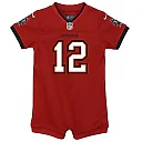 Zennovawear Newborn & Infant Tampa Bay Buccaneers Tom Brady Red Game Romper Jersey