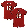 Zennovawear Newborn & Infant Tampa Bay Buccaneers Tom Brady Red Game Romper Jersey