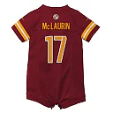 Zennovawear Newborn & Infant Washington Commanders Terry McLaurin Burgundy Game Romper Jersey