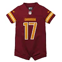 Zennovawear Newborn & Infant Washington Commanders Terry McLaurin Burgundy Game Romper Jersey