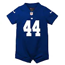 Zennovawear Cam Skattebo New York Giants Newborn Romper Game Jersey - Royal