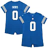 Zennovawear Jahmyr Gibbs Detroit Lions Newborn Romper Game Jersey - Blue