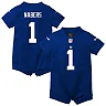 Zennovawear Malik Nabers New York Giants Newborn Romper Game Jersey - Royal