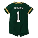Zennovawear Micah Parsons Green Bay Packers Newborn Romper Game Jersey - Green