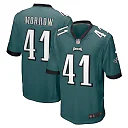 Zennovawear Nicholas Morrow 41 Philadelphia Eagles Men Game Jersey - Midnight Green