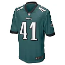 Zennovawear Nicholas Morrow 41 Philadelphia Eagles Men Game Jersey - Midnight Green